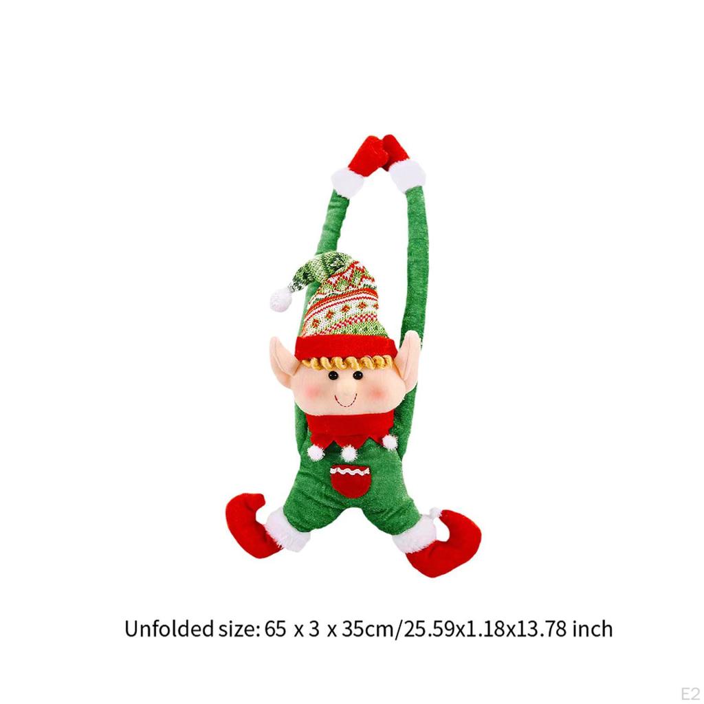 Adorable Doll Curtain Buckle Christmas Decoration Festive Holder Versatile Tieback