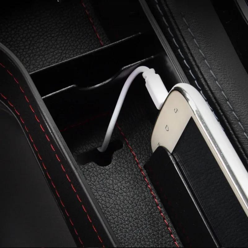 Car Seat Gap Filler Storage Box Multifunction Car Crevice Storage Box Organizer Auto Seat Slit Card Pocket Phone Cup Holder