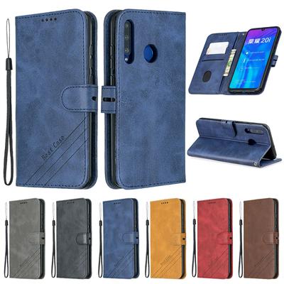 Kožené knižkové puzdro pre Huawei P20 P30 Lite P40 Pro P40 Lite E Y5 Y6 Y7 P Smart 2019 2018 Honor 9A 8A 9X 10i 20 Pro Puzdrá na telefóny