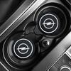 2Pcs Car Anti Slip Coaster Anti-noise Water Cup Pad Cushion Car Accessories For Opel Astra H G J Insignia Mokka Zafira Corsa Vectra B C D