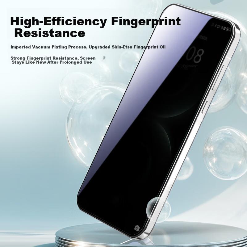 Screen Protector 2-Pack for Huawei Mate 80 Tempered Glass Film, Anti-Peeping, Ultra-Thin, HD, Anti-Fingerprint, Full Coverage for HUAWEI Mate 80 Pro