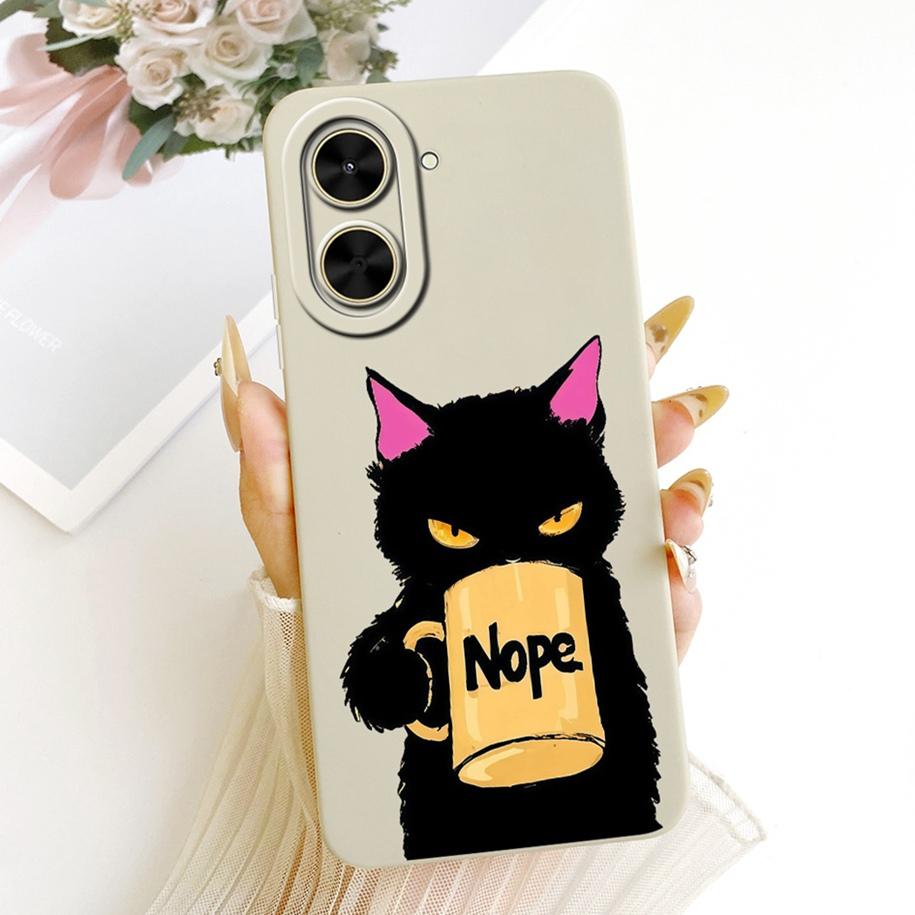 For Xiaomi Poco C71 Case Redmi A5 4G Cover 6.88" Cute Cat Duck Rabbit Anime Soft Silicone Shockproof Bumper On Redmi A5 NFC Capa