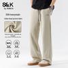 Baleno S&K Men's Heavyweight Cotton Blend Pearl Knit Sweatpants
