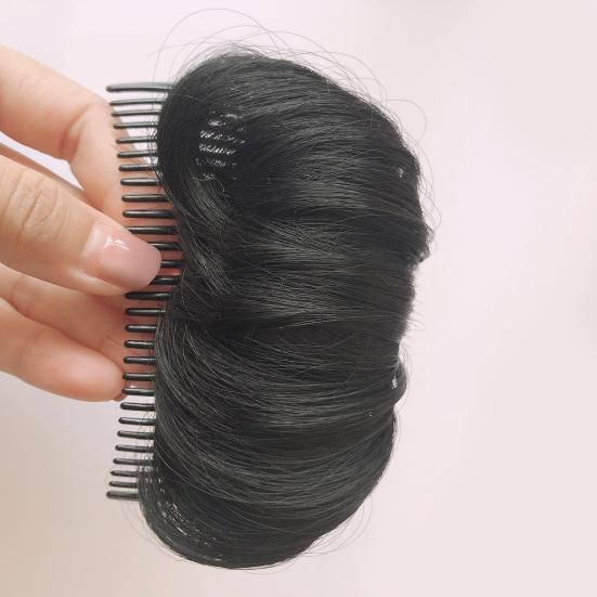 Příčesek Topknot Fluffy Bezpečné umělé vlákno pro ženy Stylové pokrývky hlavy