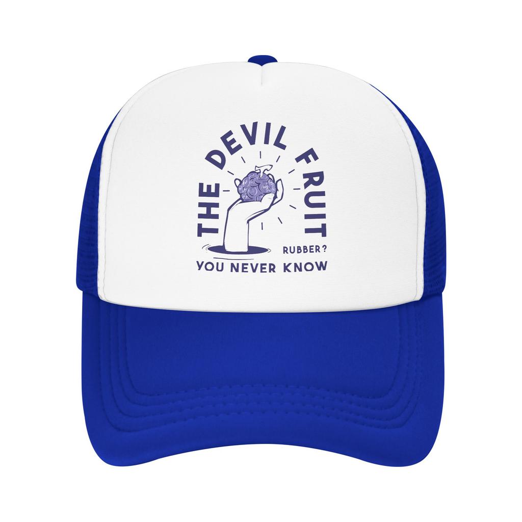 Robin Devil Fruit Hana Hana No Mi Mesh Baseball Cap Adult Vintage Trucker Hat onepieces Adjustable Polyester Snapback Caps