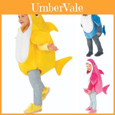 Baby Cartoon Shark Toddlers Kids Halloween Costume Fancy Dress Outfit Gifts