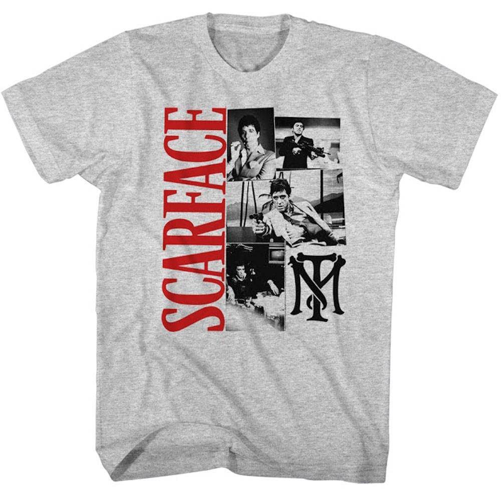 Scarface Tony Montana Movie Montage Men T Shirt S