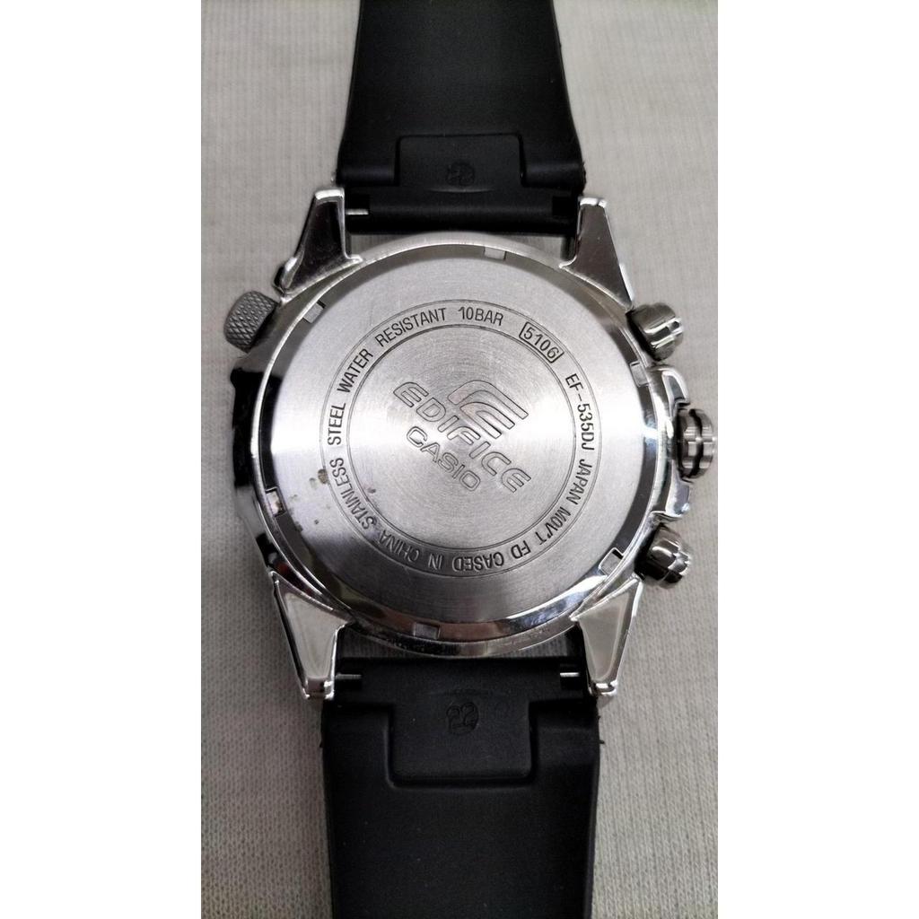 Used CASIO EF-535DJ EDIFICE