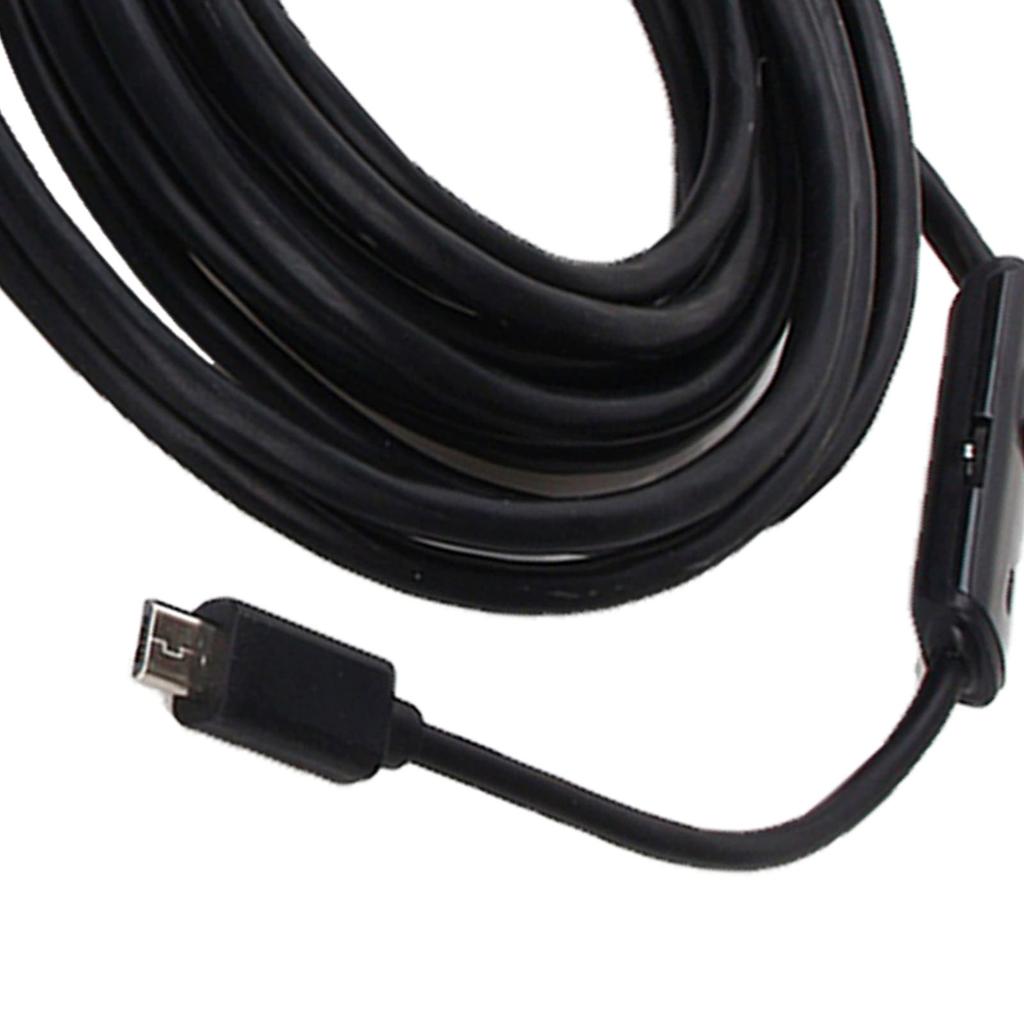 HD Endoscope 3.5m Length 5.5mm Diameter Borescope Inspection Camera for Phone Computer