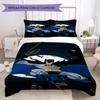 Dark Knight Gotham Bedding 1 Duvet Cover 2 Pillowcase Without Core Without Core Soft And Comfortable Duvet Cover And Pillowcase