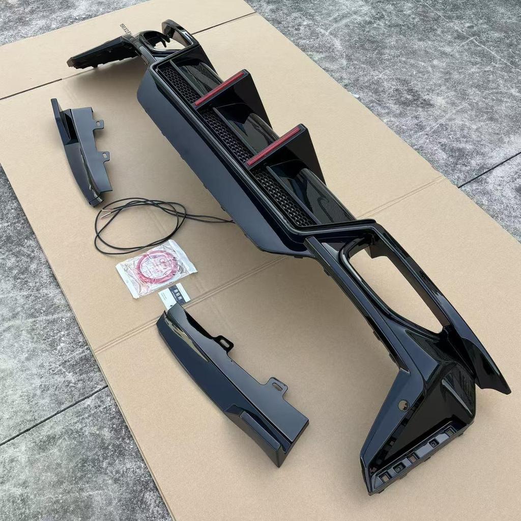 Gloss Black Double Line Rear Diffuser Body Kit for BMW G20/G28 (2023+)