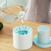 High Temperatures Resistant Ice Cubes Tray Flexible Silicone Mould For Kids Flexible Cylinder Ice Making Mold