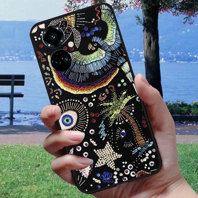 For Tecno Camon 19 Case Camon19 Neo 3D Relief Emboss Phone Cover For Tecno Camon 19 Pro 4G 5G Neo Coque Soft Silicone Cartoon