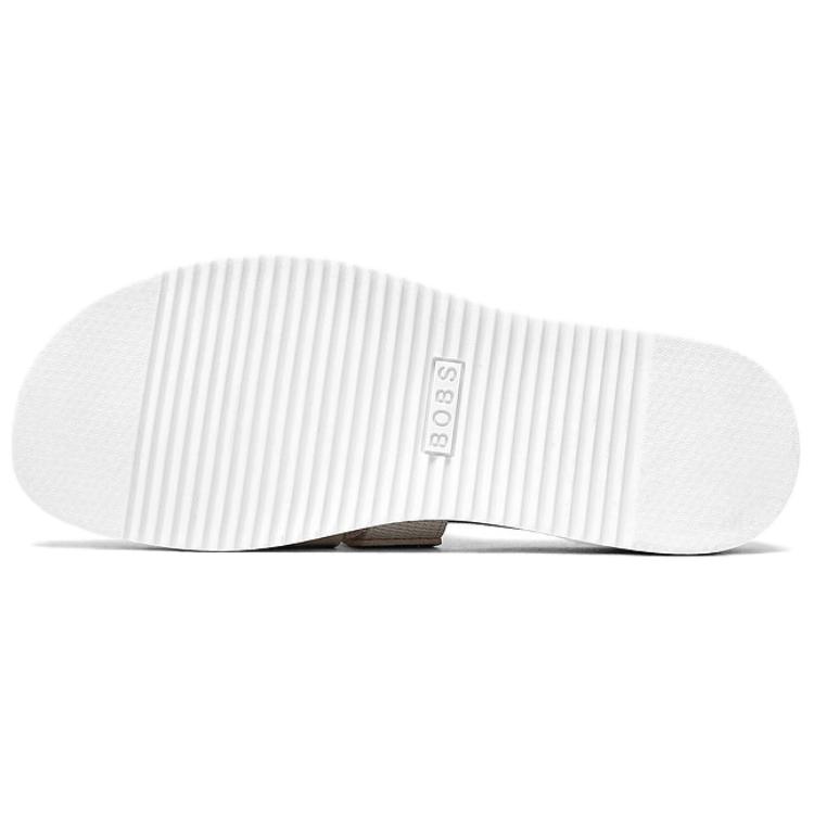 Skechers Comfortable Soft Anti-Rubbing Slide Sandals Women Sandals Silver 114707-SIL