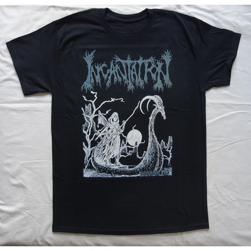 Incantation Band Entrantment of Evil Heavy Cotton Black S-5XL T Shirt MC513 Unisex T-Shirt XXL