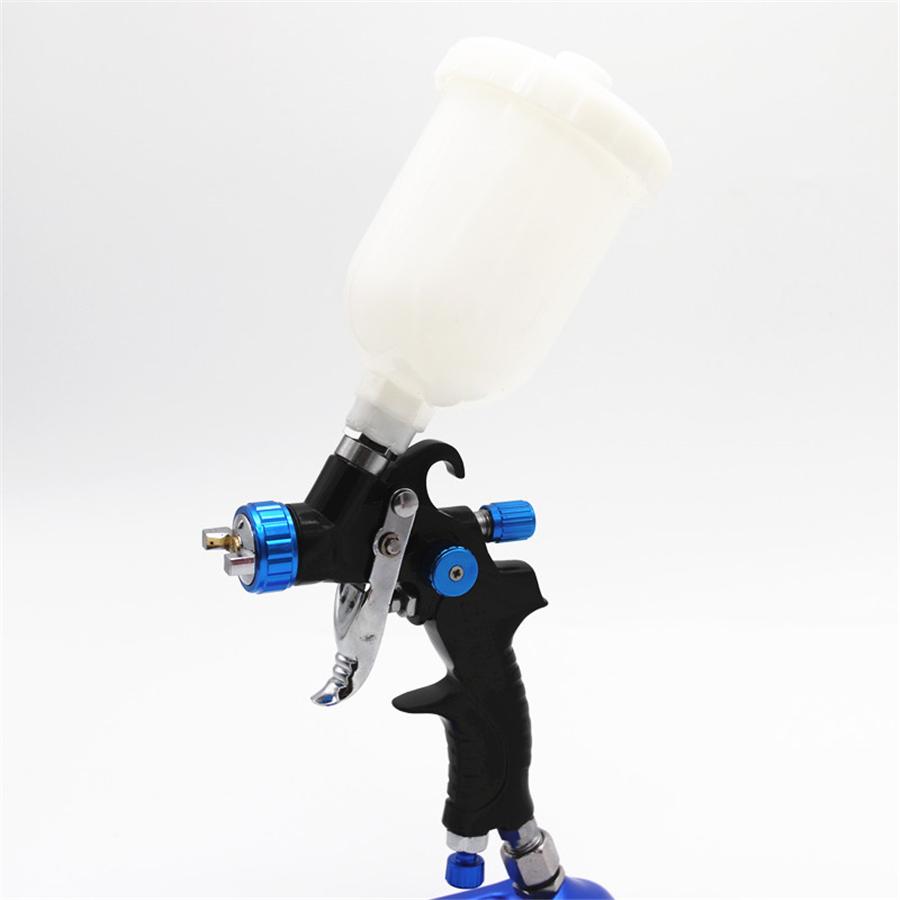 Mini HVLP Spray Gun Car Detail Touch Up Paint Sprayer Spot Repair 1.0mm w/ Cup