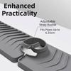 Quick Dry Silicone Splash Guard Reusable Fast Drainage Countertop Protector Easy To Install Absorbent Sink Splash Mat