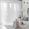 1PC Daisy Embroidered Tulle Curtain Modern Fashion Window Sheer Lovely Tulle Curtain For Living Room
