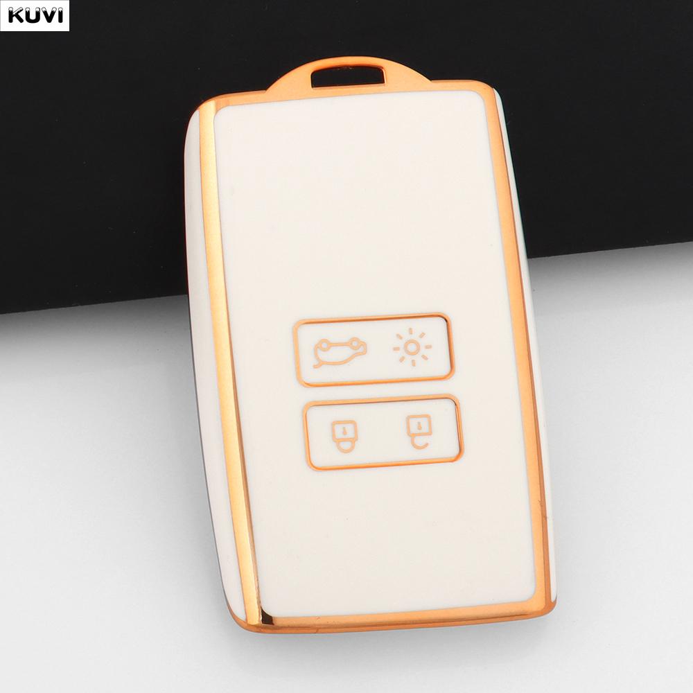 Tpu Auto Intelligent Key Fob Cover Case Housing Fit For Renault Koleos Kadjar Captur Megane Clio Scenic Talisman Arkana Fit For Dacia Sandero Card