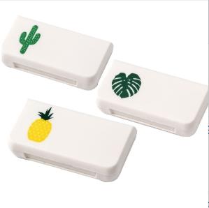 Portable Pill Organizer 3 Compartment Weekly Daily Pill Box Small Mini Medicine Dispenser Storage Container Case for Home Travel