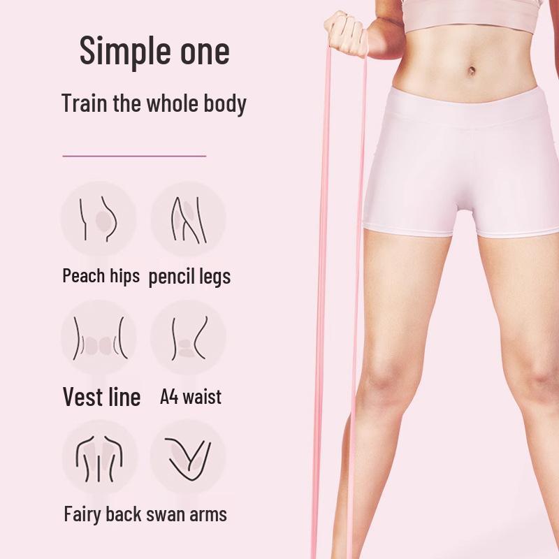 TPE & Latex Yoga Ring: Elastic Resistance Band for Fitness & Pull-Up Training