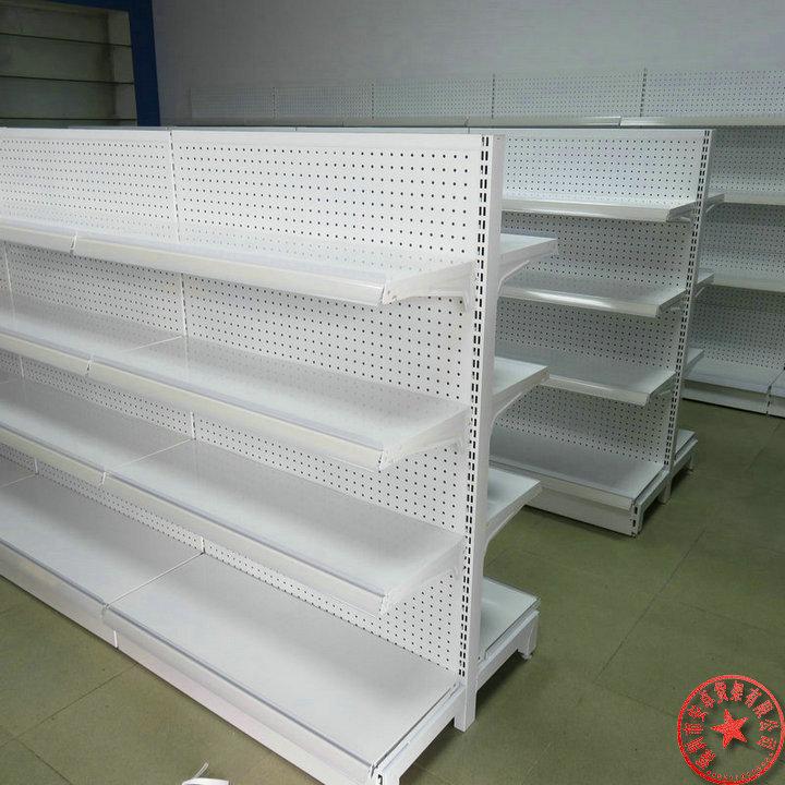 An Chen Supermarket Pegboard Shelf Bracket: Small Supermarket Convenience Store Shelf Support with Price Tag Strip