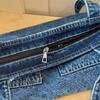 Large Capacity Denim Bag Women's Tote Bag Vintage Shoulder Crossbody Bag