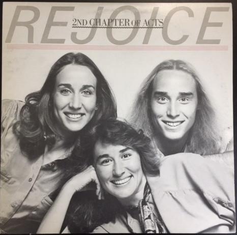 

LP Record 2ND CHAPTER OF ACTS Rejoice SPR1050 Sparrow Records 1981 Canada Rock Used