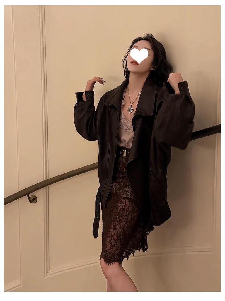 Men's Retro Heavy-Duty PU Leather Motorcycle Jacket, Autumn Style, Cool and Trendy Design