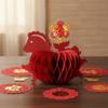 Chinese Style Horse Year Desktop Ornament Blessing Zodiac Horse Figurines  Home Decor