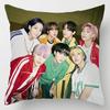Bts Bangtan Boys Cushion Cover Decorative Soft Pillow Case Sofa Car Cover Throw