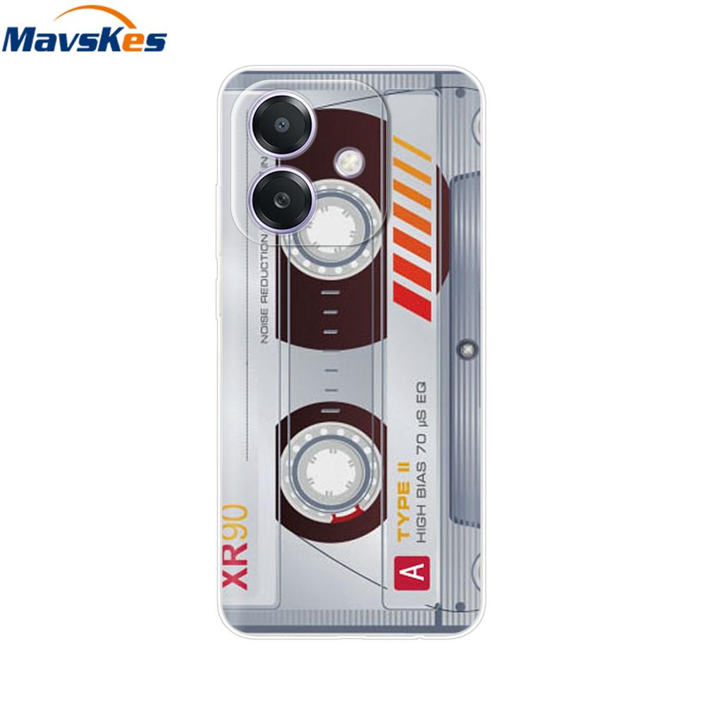 Oppo A3x A3 4G 5G Kılıfı CPH2669 Boyalı Çiçekli Kapak Darbeye Dayanıklı Telefon Kılıfı Oppo A3x OppoA3 OppoA3x İçin Yumuşak TPU Kılıflar Kılıf