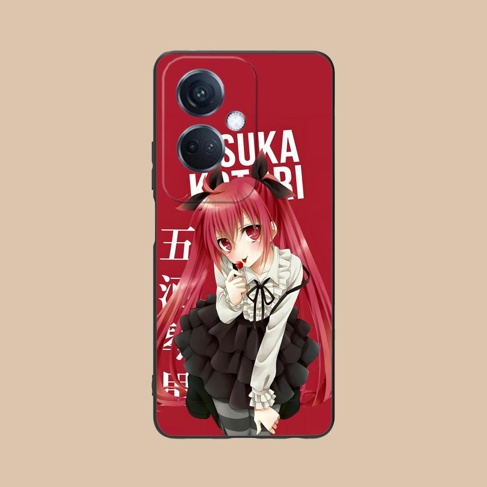 Date a Live Kotori Itsuka Matte TPU Mobile Phone Case for OPPO Reno 14 13 12 11 10 9 8 7 6 5 F T Pro 5G Colorful Printing Cover
