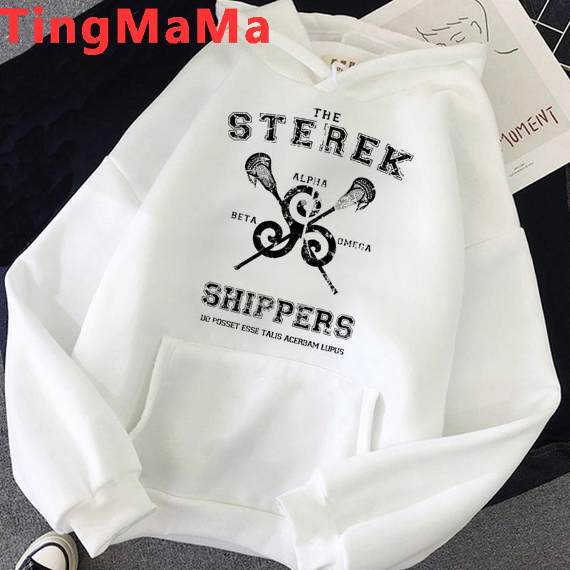 Teen Wolf Hoodie für Männer, Stilinski 24, Lahey McCall, Kawaii Pullover, Mode Sweatshirt, Unisex Streetwear 90er Jahre Hoodies