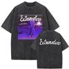 T-shirt Oversize Larga Estiva Band Rock EXTREMODURO Tour 2026 T-shirt Lavata Vintage Uomo Donna Moda Hip Hop Street T-shirt