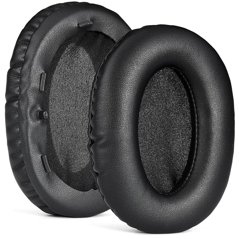 

JOYSOG Razer Opus For X ear pads, Razer Replacement ear pads for X wireless headphones ear cushion ear pad cover repair parts (Protein skin & black)