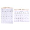 2026 Year Calendar Multilingual Coil Calendar for Wall 12 Month Modern Decorative Planner for Bedroom Dormitory Apartment Family