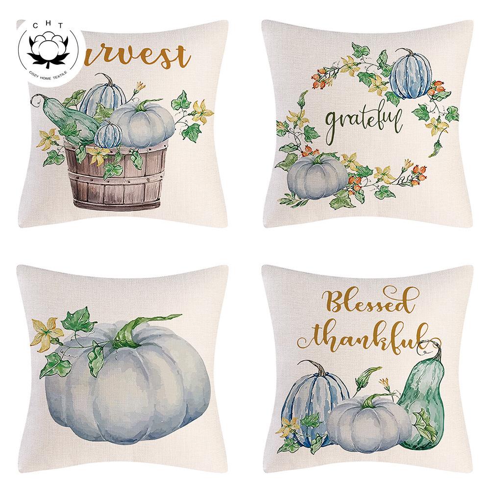 

Осенний Декор на День Благодарения, наволочка с принтом, домашняя гостиная, диван, украшение для спальни, наволочка, автомобильный комплект, наволочка