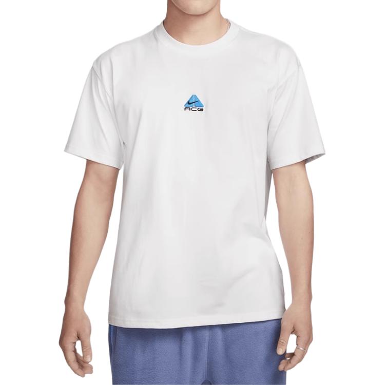 Nike ACG T Shirt Men's Mountain Peak White DQ1816-122