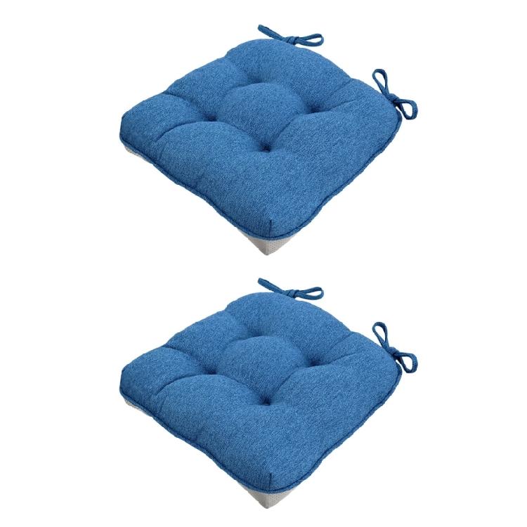 Thick Square Chair Cushion Features Nonslip Base Ideal For Home Offices And Restaurant Seatings