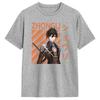 Unisex Unisex Wanderer Cat Neko Cat Long T Shirts Genshin Impact Cotton Clothing Vintage Short Sleeve Crewneck Tees Gift TShirts