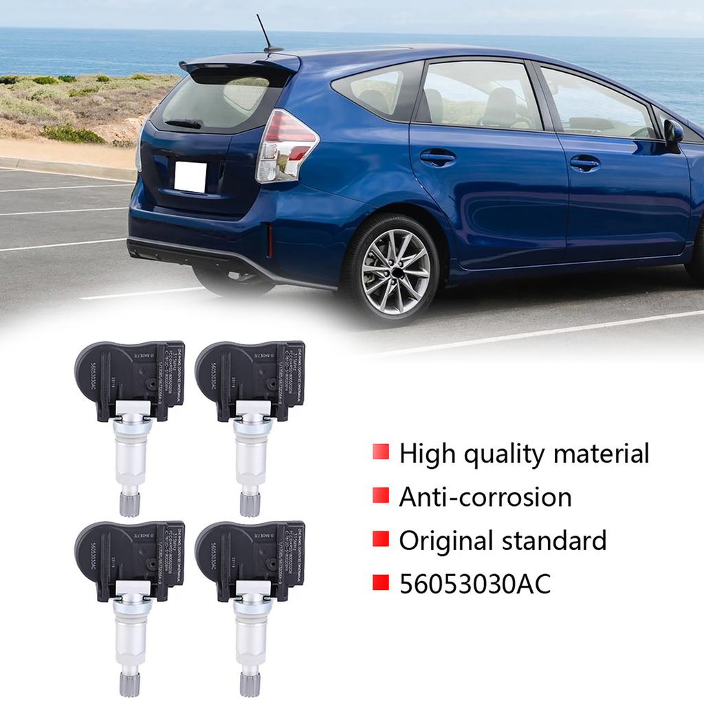 56053030AC 4 Pcs Car TPMS Tire Pressure Monitoring Sensor for Mitsubishi Lancer Outlander