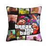 Breaking Bad Walter White Poster Square Pillowcases Polyester Seat Game Cushion Case Cool Decorative Throw Pillow Case 40*40