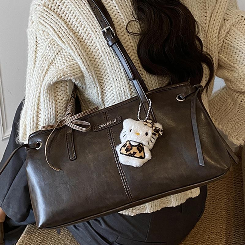 Retro Commuter Style Underarm Bag, Niche Fashion and Stylish Casual Shoulder Bag