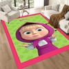 Masha Bear Area Rug Design for Living Rooms Balcony Bedrooms Game Room Anti-slip Rug Office Home Decor Luxury Gift for Birthday, Christmas, Wedding