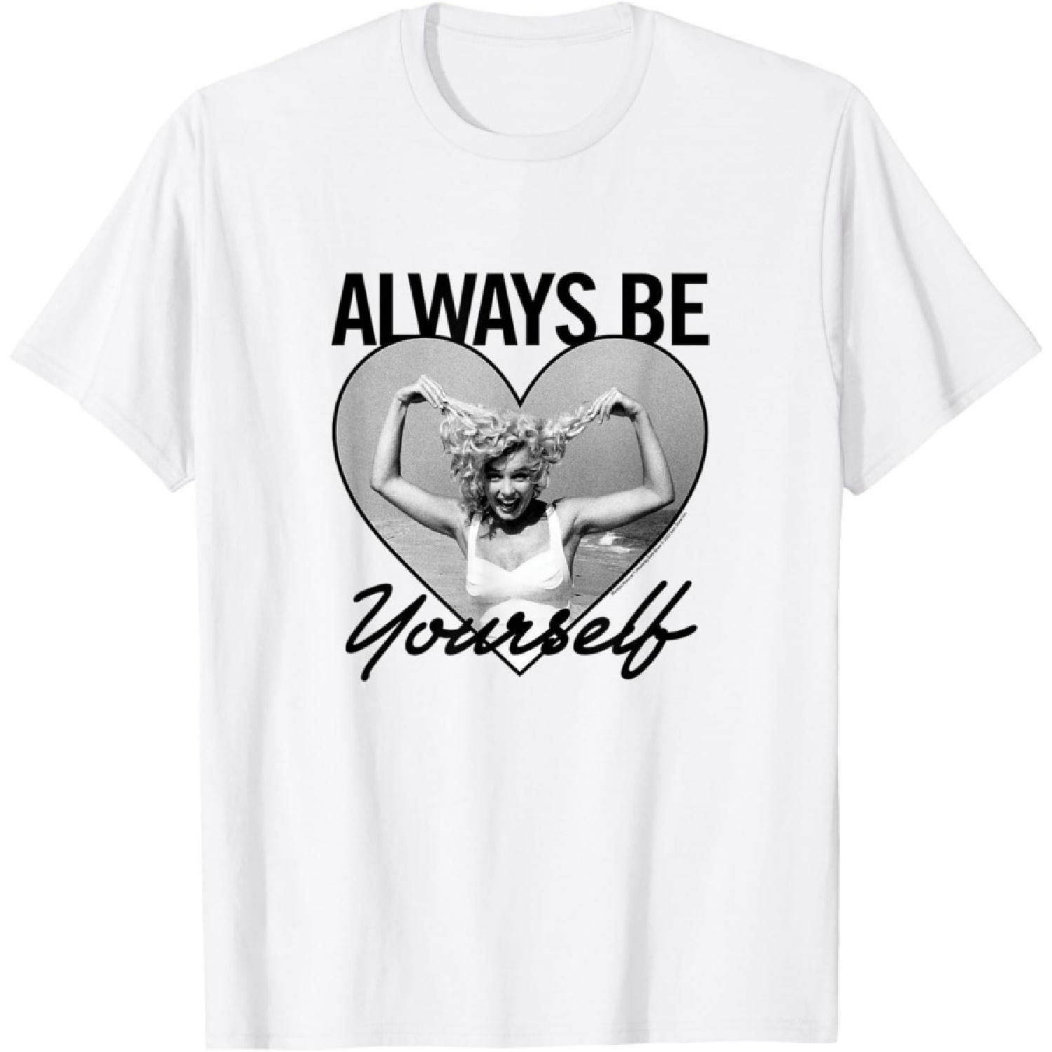 Marilyn Monroe - Always Be Yourself T-Shirt XXXXXL белый
