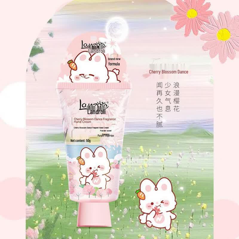 Lanzoye Cherry Blossom Fragrance Hand Cream Duo