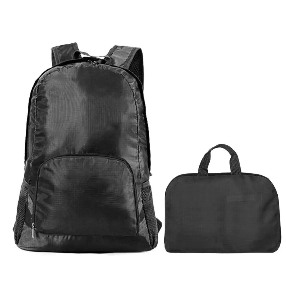 Portable Daypack Unisex Camping Outdoor Hiking Waterproof Bag Portable Daypack Foldable Travel Backpack Rucksack Waterproof Bag