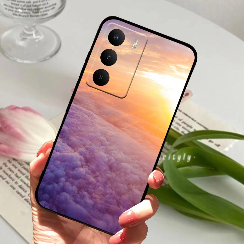 Per Realme 14x 5G Custodia RMX5020 Morbido Silicone TPU Cover per Telefono Per Oppo Realme V60 Pro alla Moda Antiurto Bumper Guscio
