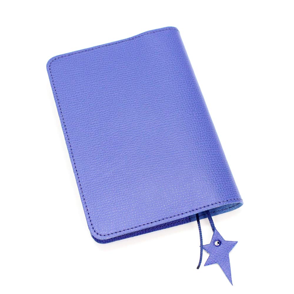 

Обложка книги Gratia из натуральной кожи, крошки итальянской кожи (синий) синий